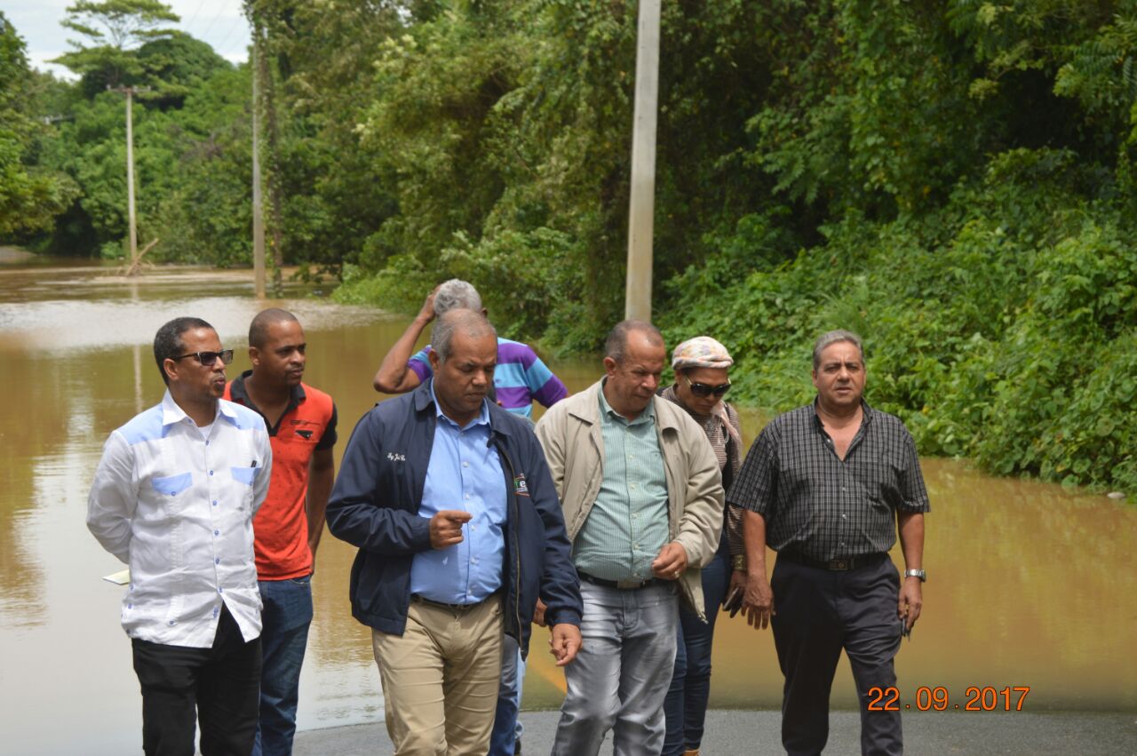 FEDA supervisa da&ntilde;os de hurac&aacute;n Mar&iacute;a en La Victoria y Monte Plata