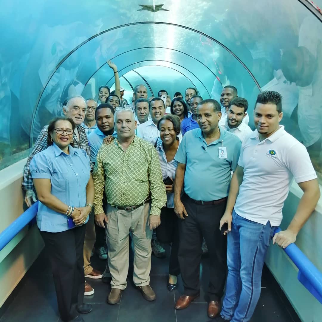 Adoa imparte taller de peces ornamentales en el Acuario Nacional 