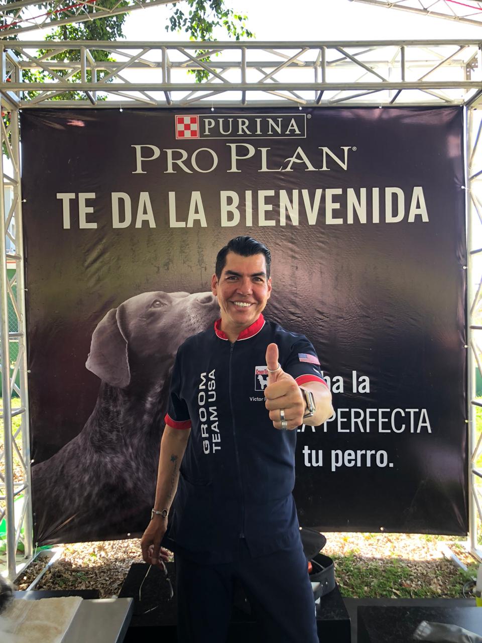 V&iacute;ctor Rosado, el destacado Grommer canino en Rep&uacute;blica Dominicana 